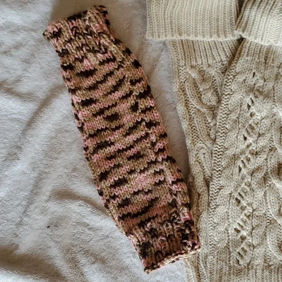 4 Pairs of Boot Cuffs or Leg Warmers in neutral colors One Size EUC $10.00 - Picture 2 of 5